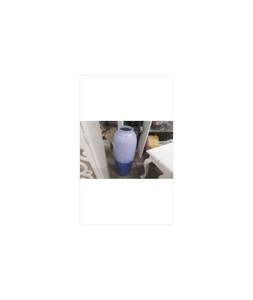 VASE HAUT BLEU 