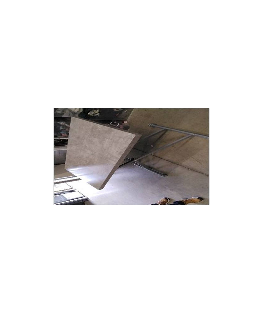 TABLE RELEVABLE GRISE 