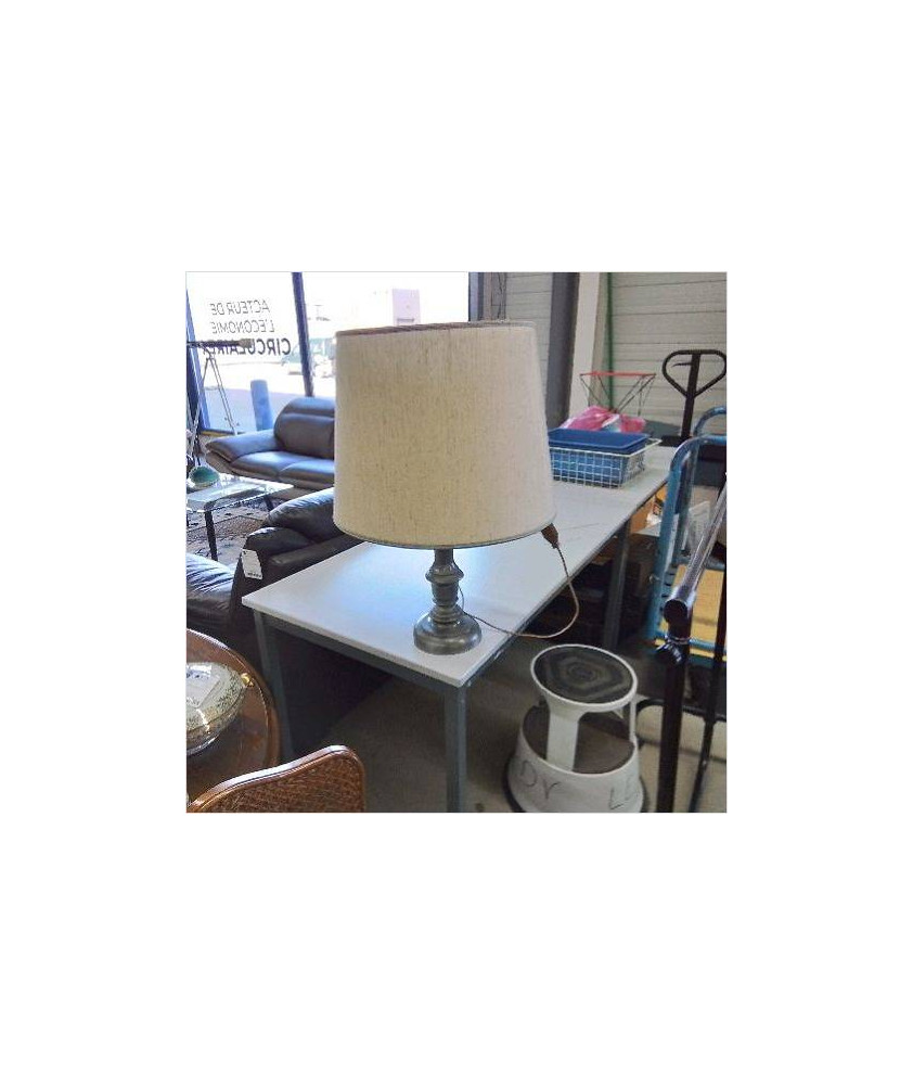 LAMPE PIED METAL