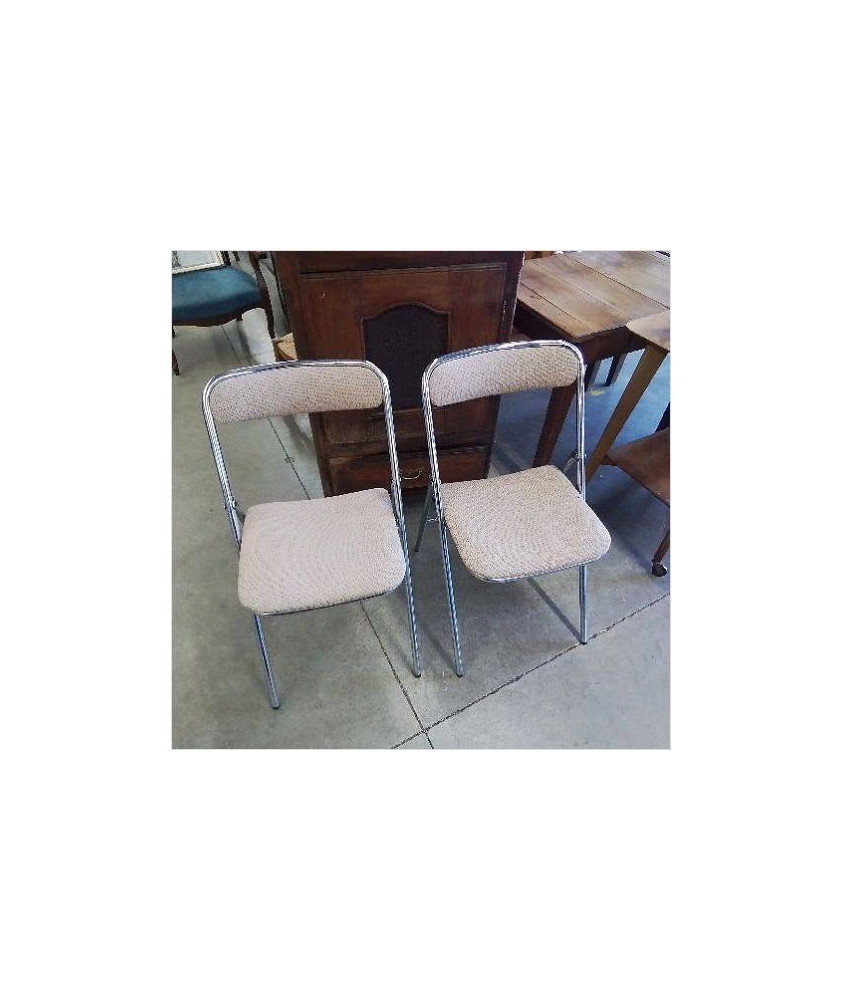 PAIRE CHAISE SOUVIGNET