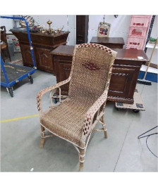 FAUTEUIL ROTIN 