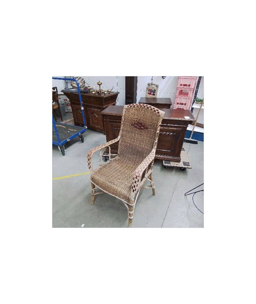 FAUTEUIL ROTIN 