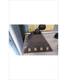 SUSPENSION METAL MARRON CORDE