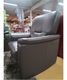 FAUTEUIL FIXE CUIR HUKLA