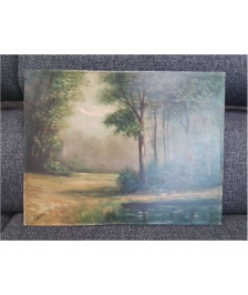 PAYSAGE PEINTURE SUR PANNEAU