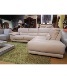 SALON D\'ANGLE EN CUIR 210X260