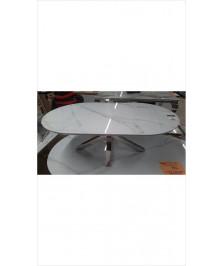 TABLE BASSE OVALE CERAMIQUE
