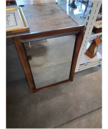 MIROIR RECTANGULAIRE BOIS 