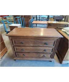 COMMODE MOULUREE 3 TIROIRS STYLE REGENCE 