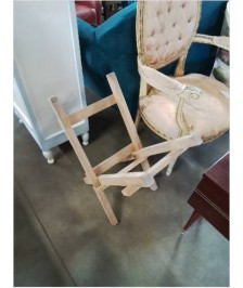 PORTE BUCHES PLIANT BOIS CLAIR