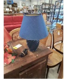 LAMPE CÉRAMIQUE BLEU AJ BLEU 