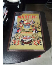MIROIR RECTANGULAIRE MARTINI VERMOUTH VINO