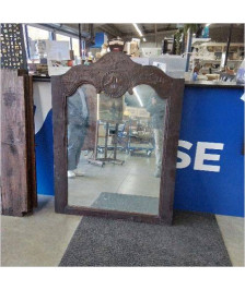 MIROIR CORBEILLE OISEAUX 