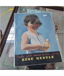 AFFICHE BÉBÉ NESTLÉ 