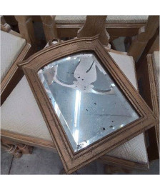 MIROIR DORÉ PETIT MODELE