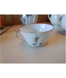 TASSE EN PORCELAINE DECOR BAMBOU