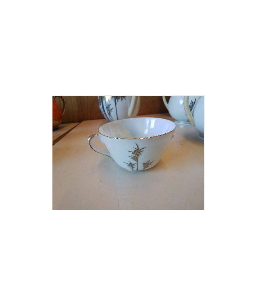 TASSE EN PORCELAINE DECOR BAMBOU