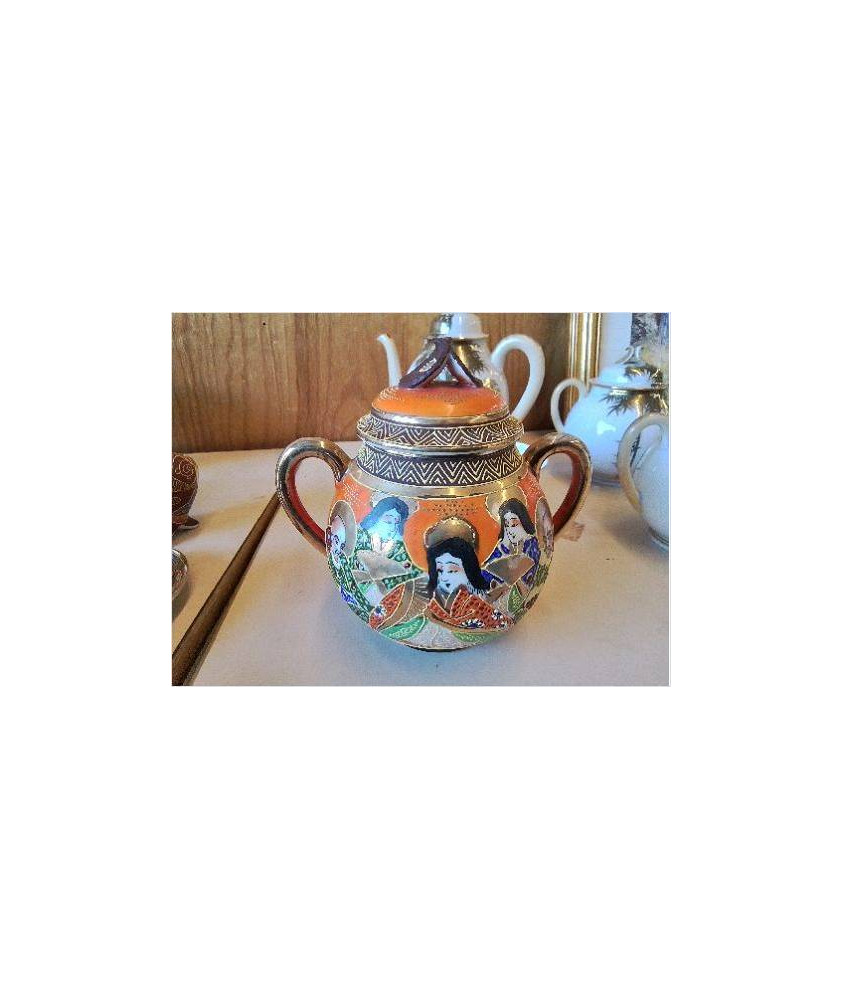 POT A SUCRE CLOISONNÉ 