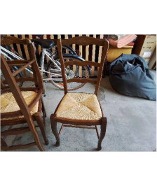 CHAISE PAILLÉE 
