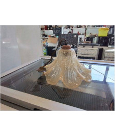 SUSPENSION EN PATE DE VERRE