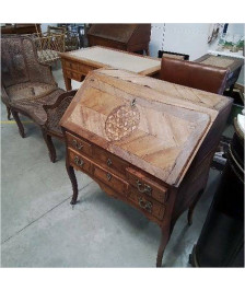 BUREAU A PENTE LOUIS XV 