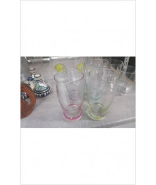 VERRE ORANGEADE  LE LOT - FOND COULEUR 