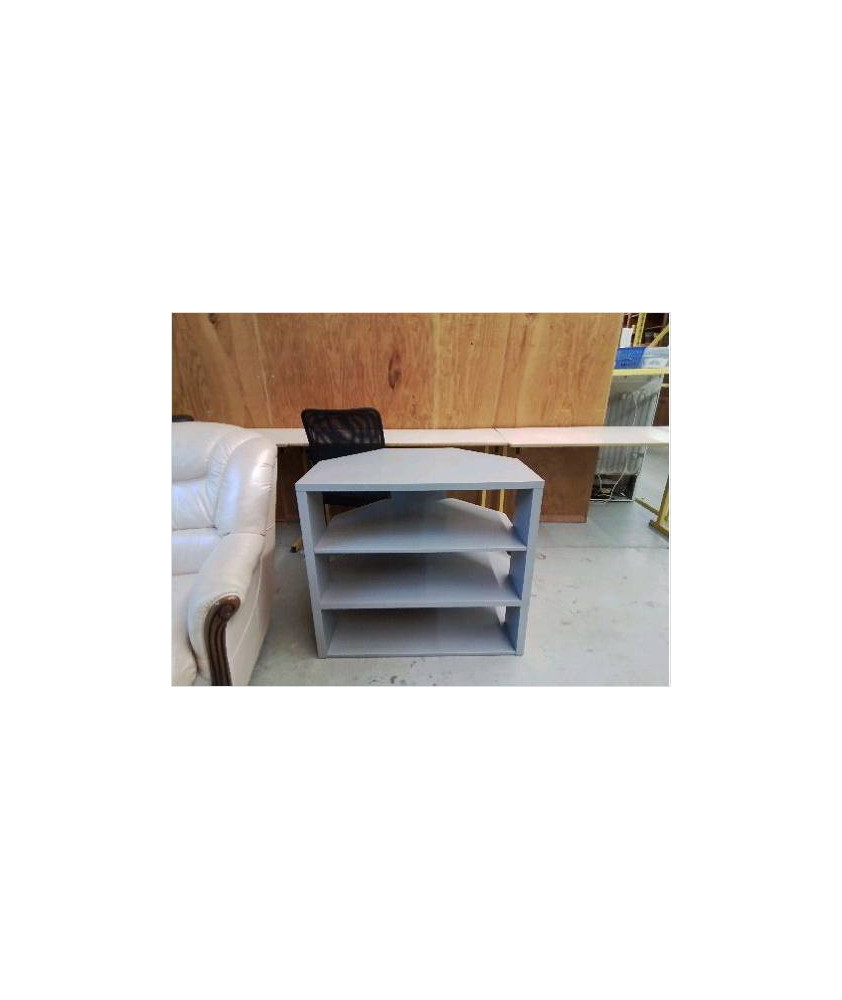 MEUBLE TV GRIS 