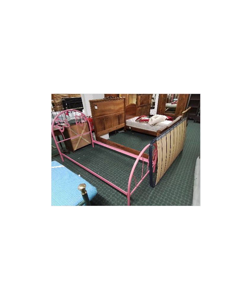 LIT ENFANT ROSE 90X190