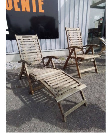 FAUTEUIL DE JARDIN TECK 