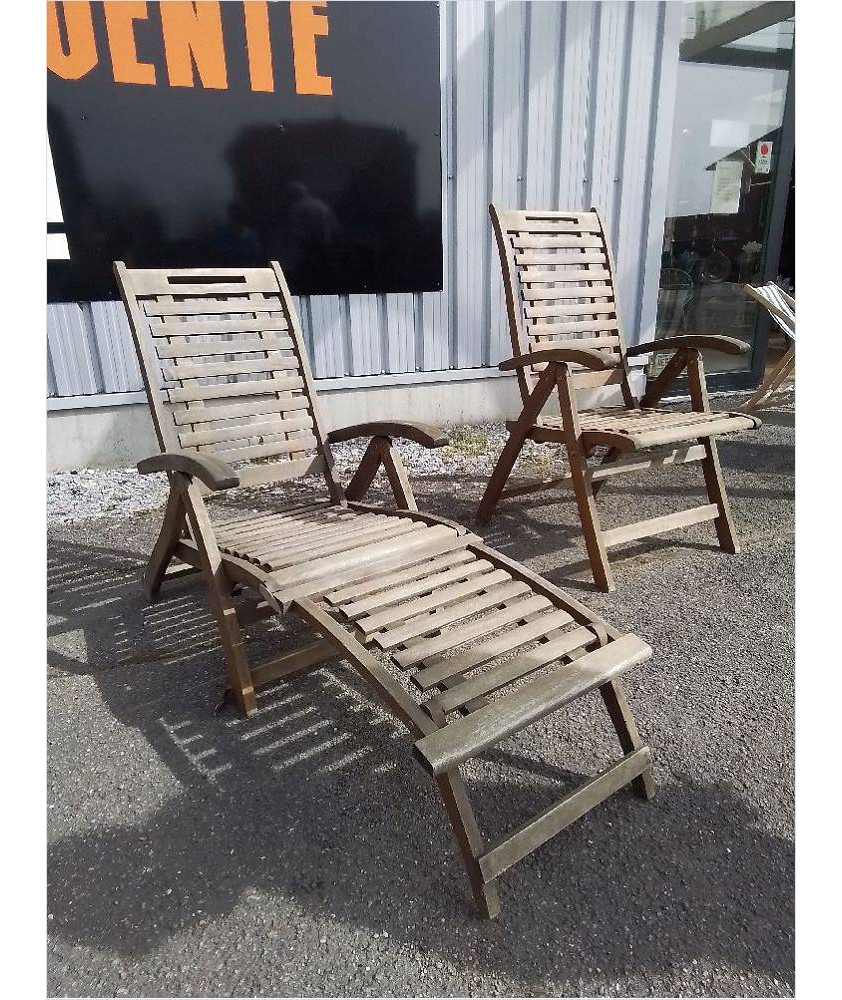 FAUTEUIL DE JARDIN TECK 