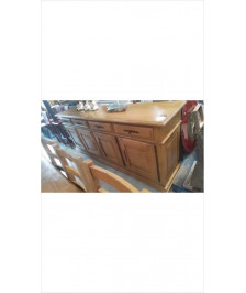 BUFFET BAS 4 PORTES 4 TIROIRS