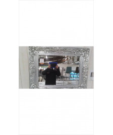 MIROIR BAROQUE ARGENTE