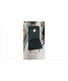 CHAISE L UNITE VELOUR VERT 