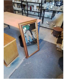 MIROIR RECTANGULAIRE BOIS MOULURÉ 