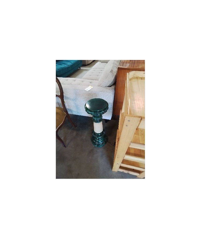 COLONNE ÉLECTRIFIÉE MARBRE VERT