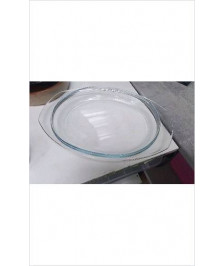 PLAT OVALE EN VERRE 