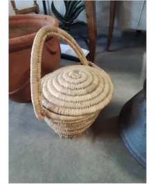 PANIER ROND  VANNERIE 