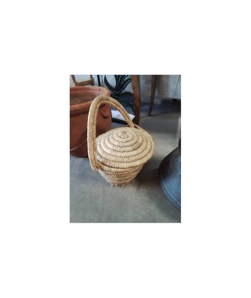 PANIER ROND  VANNERIE 