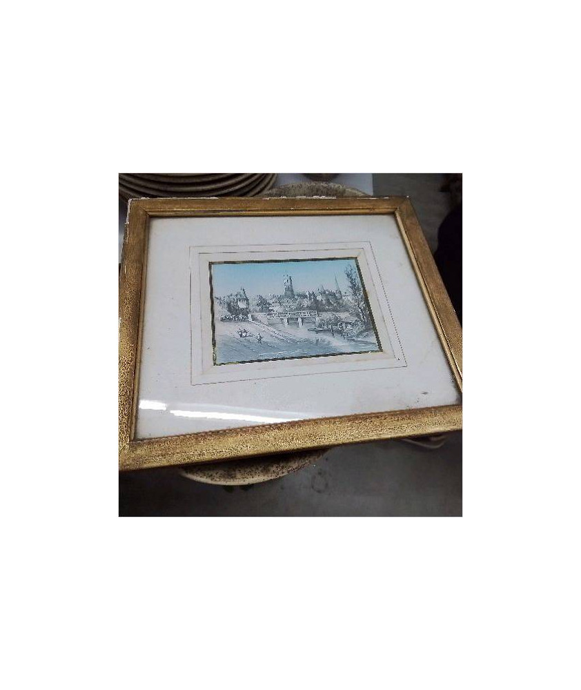 DESSIN CADRE DORÉ 