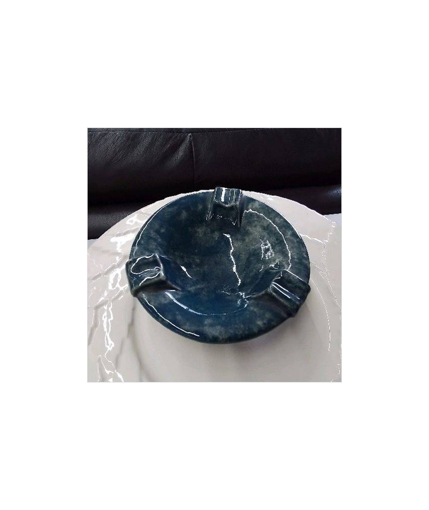 CENDRIER VINTAGE BLEU