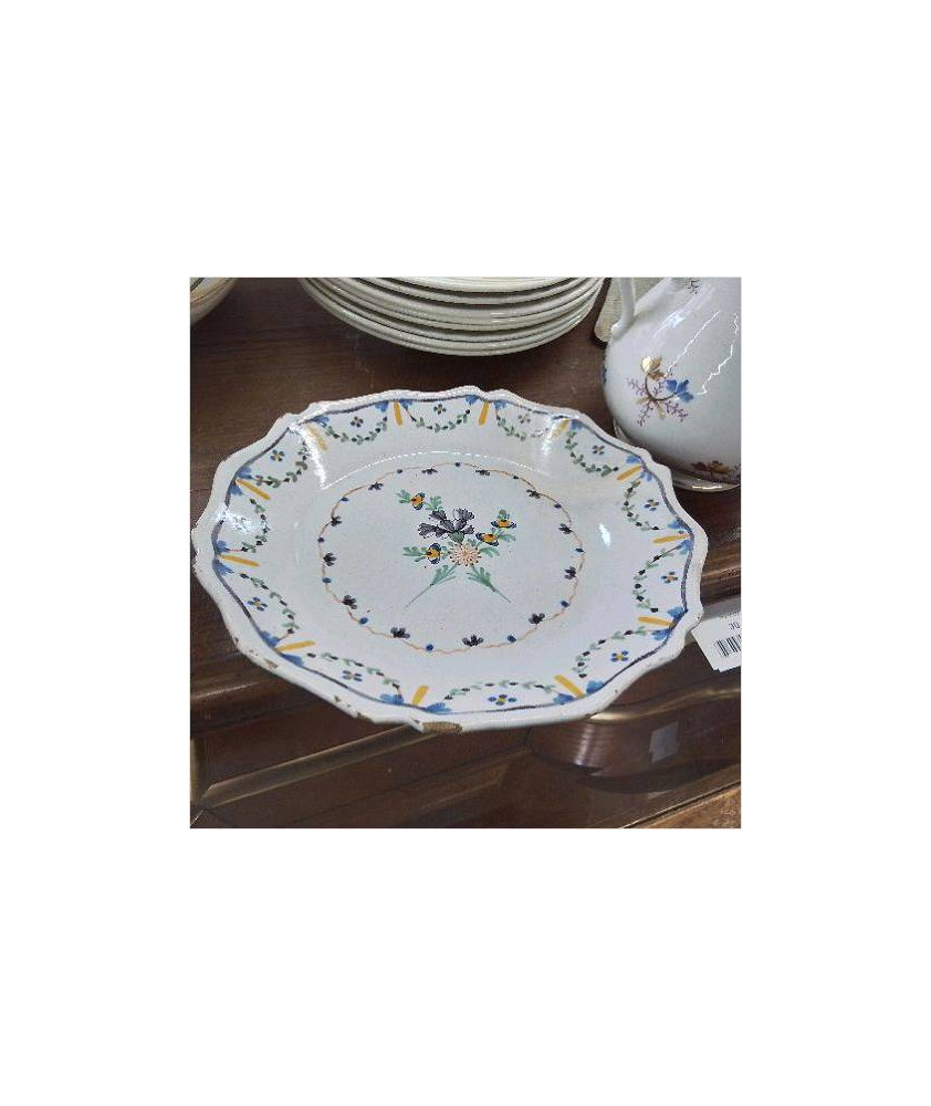 ASSIETTE ANCIENNE DECO