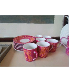 SERVICE A CAFE ROSE MAISON DU MONDE