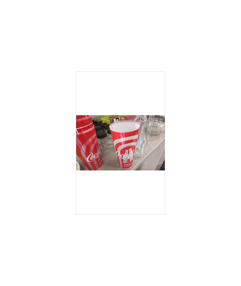 VERRE COCA PLASTIQUE 