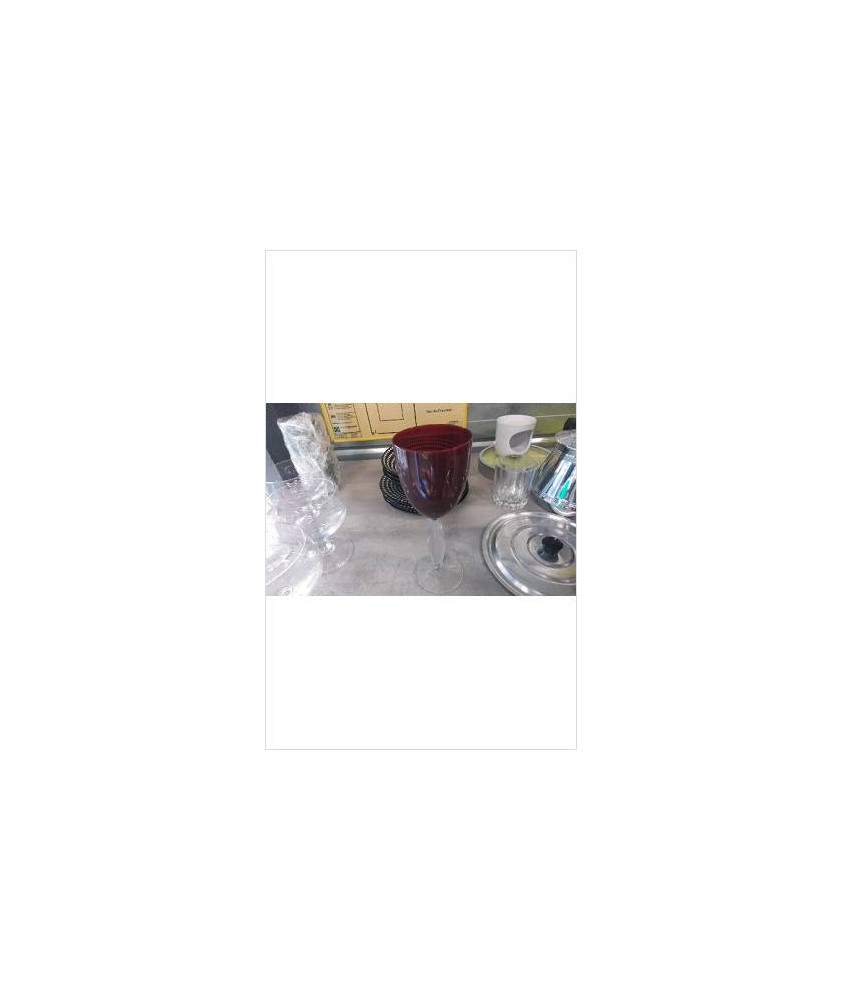 VERRE GM - ROUGE