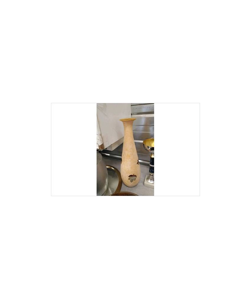 VASE HAUT ORANGE