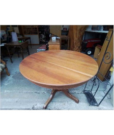 TABLE RONDE AVEC PIED CENTRALE 