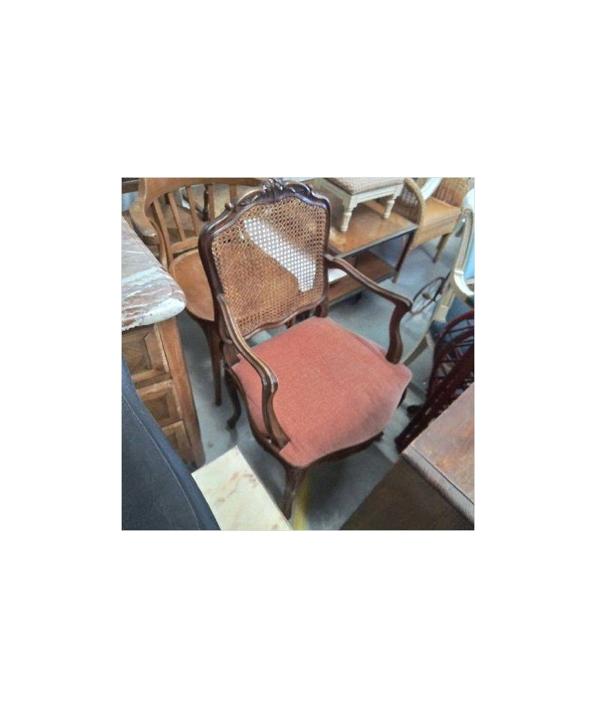 FAUTEUIL DOSSIER CANNAGE