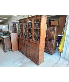 BIBLIOTHÈQUE STYLE ANGLAISE/SECRETAIRE 