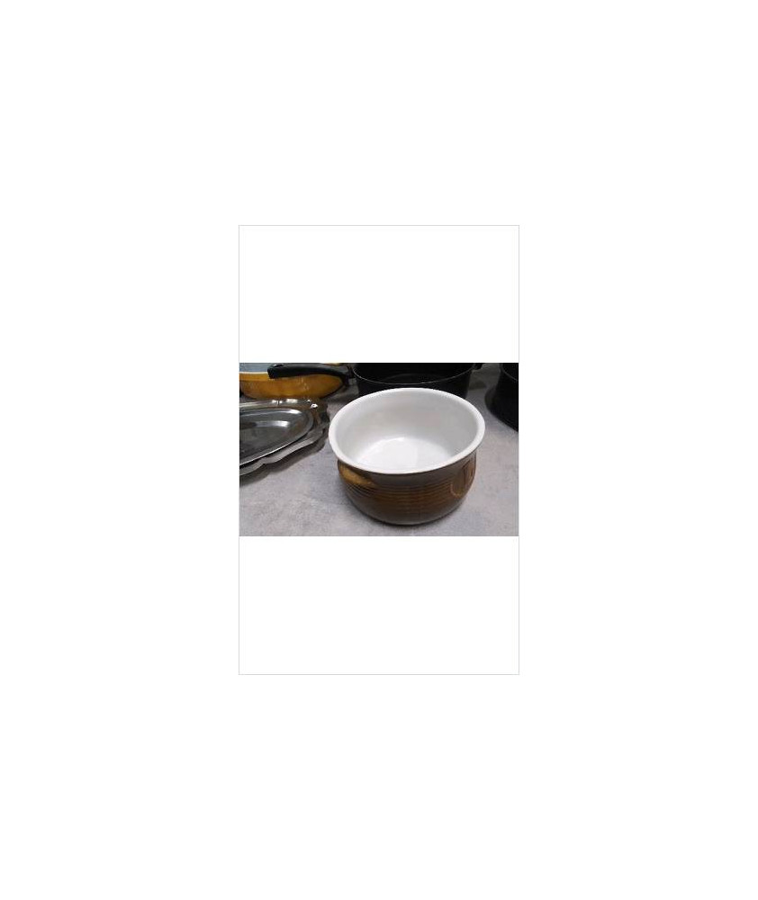 PLAT CREUX MARRON 