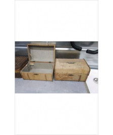 MALLE DE VOYAGE MINIATURE EN LETAT 